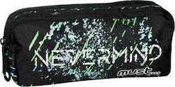 Must Nevermind Pencil Case with 2 Compartments Multicolored