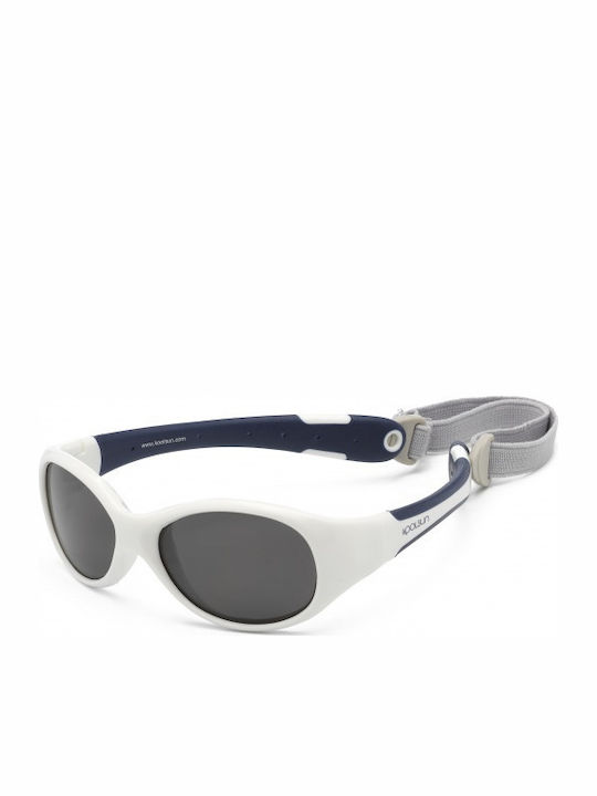 Koolsun Flex Kids Sunglasses 0-3 Years White for 0-3 Years