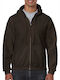 Gildan Men's Long Sleeve Promotional Sweatshirt Brown