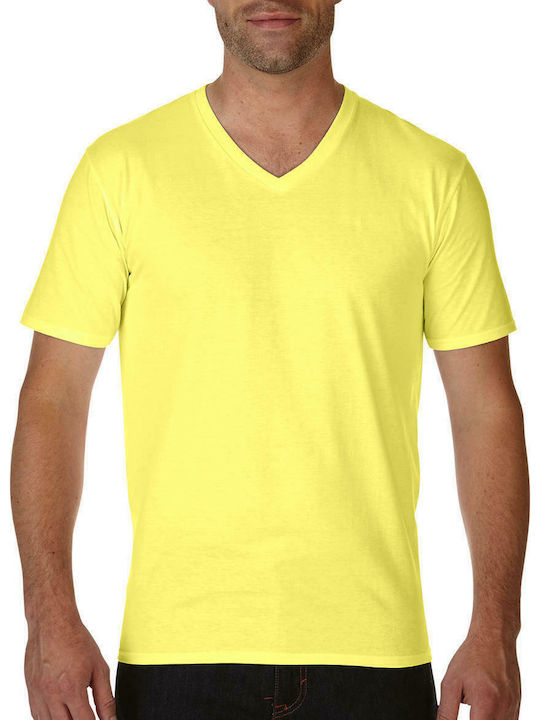 Gildan Men's Short Sleeve Promotional T-Shirt Yellow