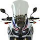 Fabbri Transparentes Visier Motorrad Touring Klar für Honda Afrika Twin CRF1000L 2016-2019 H176/C