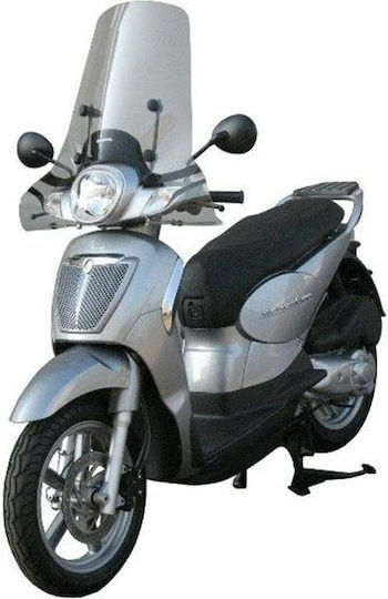 Fabbri Transparentes Visier Motorrad für Aprilia Scarabeo 2465-A