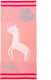 Palamaiki Nv5 Prosoape de plajă pentru copii Roz Unicorni 150x70cm 9-108031-005