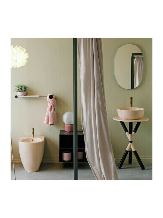 Scarabeo Glam Countertop Sink Porcelain 33x33x1...