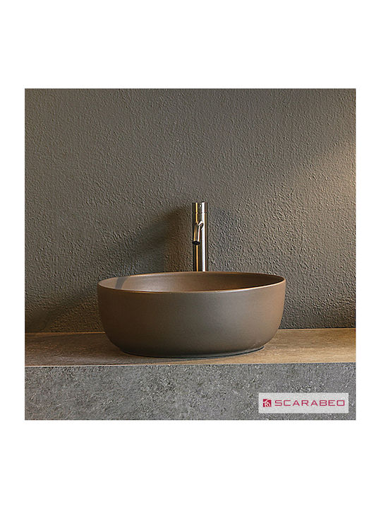 Scarabeo Glam Vessel Sink Porcelain 39x39x14cm ...