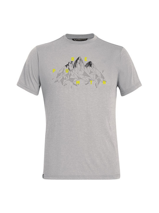 Illustration Dry Αθλητικό T-shirt Γκρι