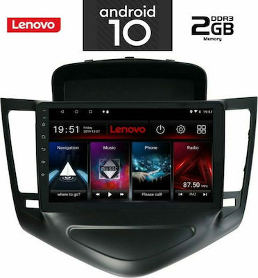 Lenovo Sistem Audio Auto pentru Chevrolet Cruze 2008-2012 (Bluetooth/USB/AUX/WiFi/GPS) cu Ecran Tactil 9" IQ-AN X6725_GPS