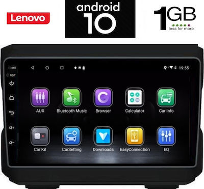 Lenovo IQ-AN X5812 Ηχοσύστημα Αυτοκινήτου για Jeep (Bluetooth/USB/AUX/WiFi/GPS) με Οθόνη Αφής 10.1"