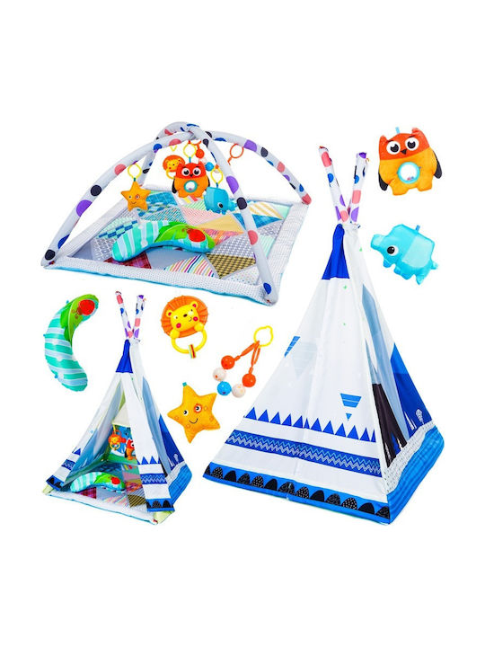 Decobebe Kids Indian Teepee Play Tent Children's Tent King 180-20 Blue