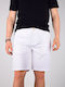 Stuart Men's Shorts Chino White