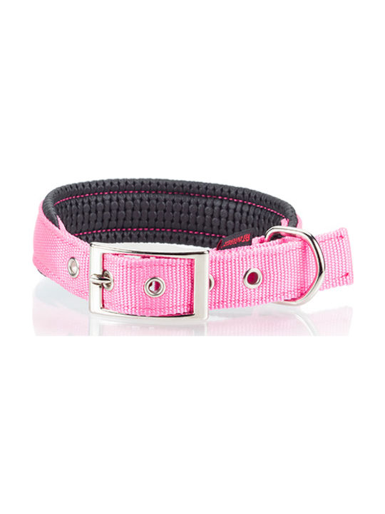 Pet Interest Neoprene Standard Dog Collar Fluo Pink XXLarge 25mm x 60cm 3044-2XL