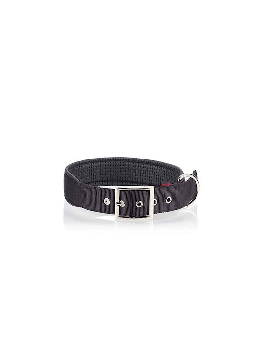 Pet Interest Neoprene Standard Κολάρο Σκύλου σε Μαύρο χρώμα XXLarge 25mm x 60cm
