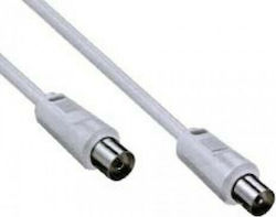 Comp Antenna Cable Coax male - Coax female White 3m (02.006.0039) 1pcs