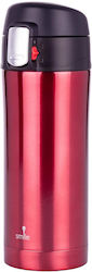 Smile Θερμός 300ml Κόκκινο