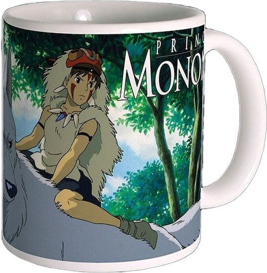 Semic Princess Mononoke Чаша Керамично Многоцветна 300мл