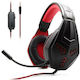 Komc M204 Über Ohr Gaming-Headset mit Verbindung 3,5mm Red