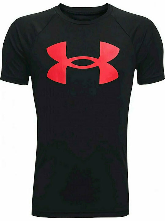 Under Armour Kids' T-shirt Black Tech
