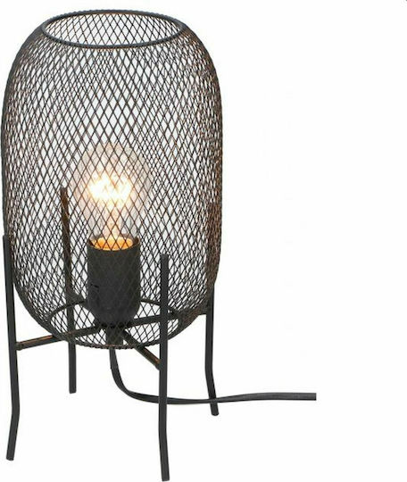 Grundig Dekorative Lampe mit Fassung für E27 Lampe Schwarz