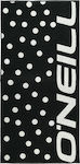 O'neill Logo Beach Towel Black 160x80cm