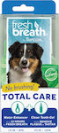 Tropiclean Fresh Breath Total Care Mouth Wash Dog against Bad Breath Water Enhancer 30ml & Clean Teeth Gel 118ml 30ml