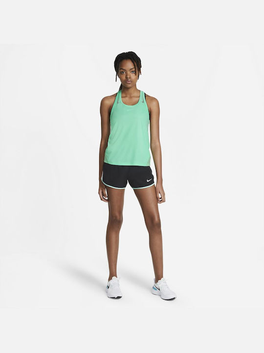 Nike Miler Γυναικεία Μπλούζα Αμάνικη Mint