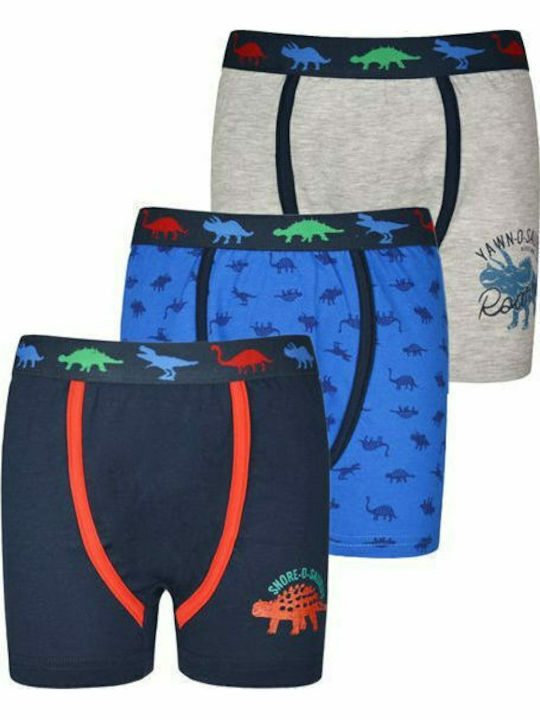Energiers Kids' Set with Boxers Multicolored 3pcs