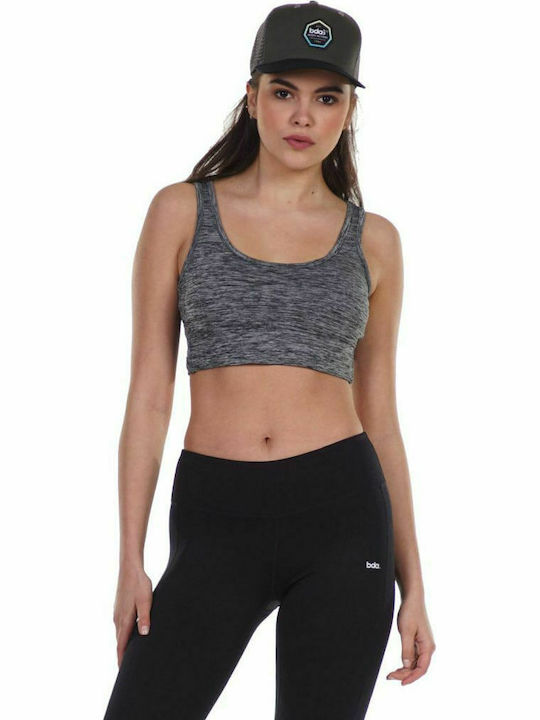 Body Action Women's Sports Bra Grey Melange