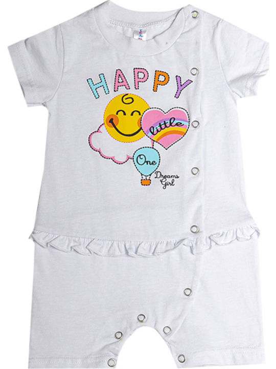Dreams by Joyce Happy Onesie White