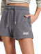 Superdry Classic Women's Sporty Shorts Gray