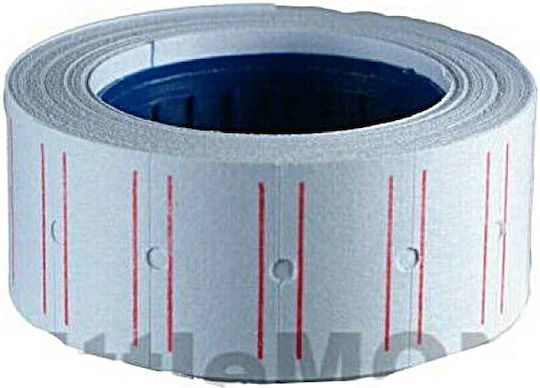 Motex 1000 Autocolante Autoadezive pe Rolă pentru Etichetator 22x12mm 1buc