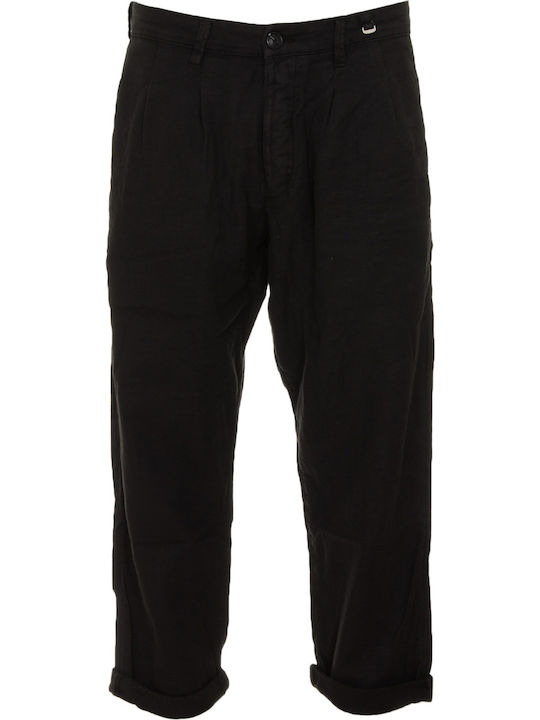 Gabba Pantaloni Elastic Negru