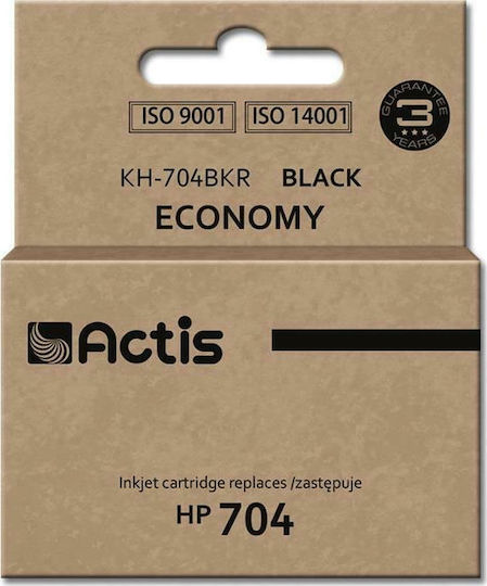 Actis Inkjet Printer Compatible Ink HP 704 CN692AE 15ml Black