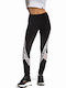 Paco & Co Unlimited Girl Women's Long Legging High Waisted Black