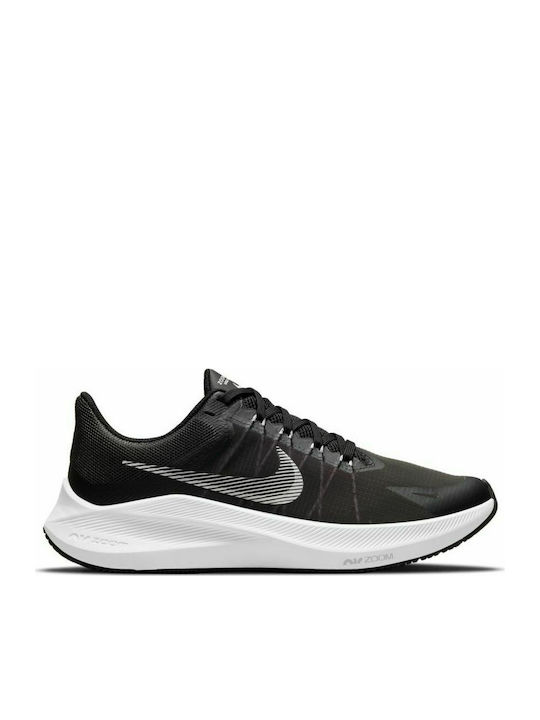 Nike Winflo 8 Γυναικεία Αθλητικά Παπούτσια Running Black / White / Dark Smoke Grey / Light Smoke Grey