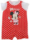 Disney Minnie Mouse Babystrampler Kurzärmelig Rot
