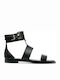 Michael Kors Damen Flache Sandalen in Schwarz Farbe