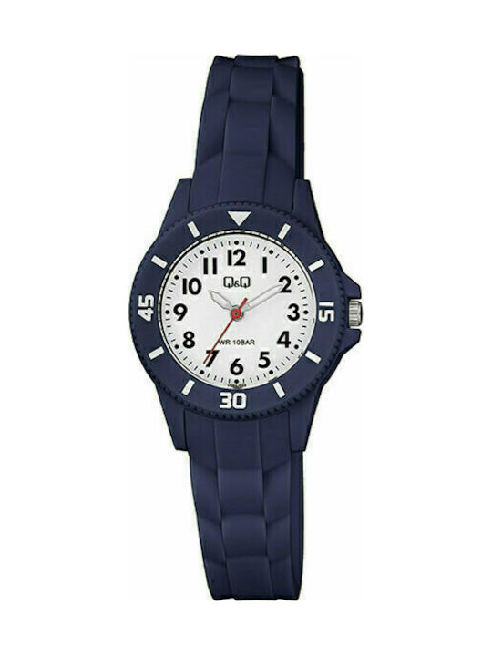 Q&Q Kids Analog Watch with Rubber/Plastic Strap Blue