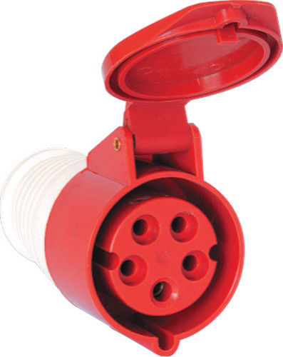 Elmark Женски индустриален щепсел 125A IP44 3P+N+E 400V - 125А IP44 3P+N+E 400V 37245
