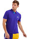 Nautica Herren Kurzarmshirt Polo Lila