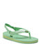 Kids' Flip Flops Green
