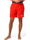 Calshot Men's Swimwear Shorts Red