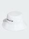 Adidas Υφασμάτινo Ανδρικό Καπέλο Στυλ Bucket Λευκό
