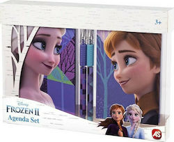 AS Frozen 2 Kids Stationery Set with Notepad and Pen 4pcs