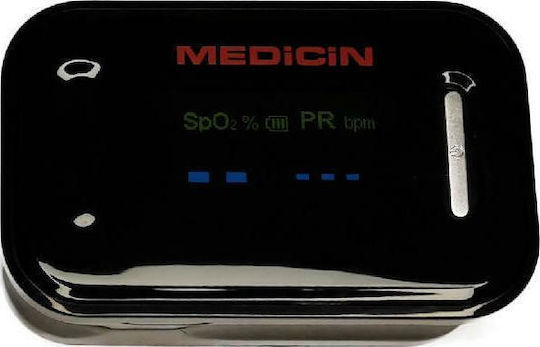 Medicin YK-81C Yonker Fingertip Pulse Oximeter with OLED Display Black