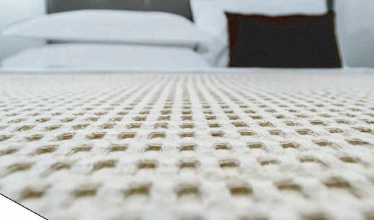 Homeline Egypt Super Double Hotel Pique Blanket Beige 240x260cm 10pcs