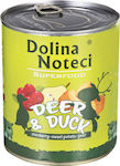 Dolina Noteci Superfood Umedă pentru Câini Câine cu Cerb și Rață în Conservă 1 x 800gr.