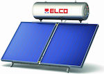 Elco Sol-Tech S2 Ηλιακός Θερμοσίφωνας 200 λίτρων Glass Διπλής Ενέργειας με 3τ.μ. Συλλέκτη