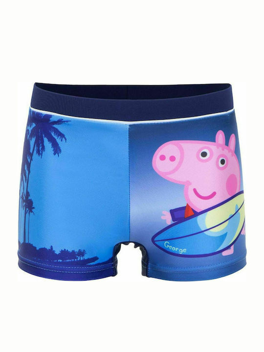 Μαγιό Boxer Peppa Pig PP08024 Παιδικό Μαγιό Βερμούδα / Σορτς Μπλε