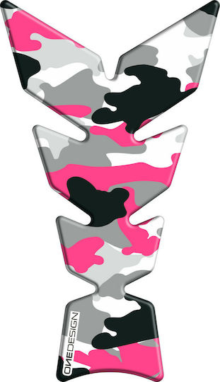 Print Klebender Tankschutz ONEDESIGN Mond Soft Camo Pink Rosa