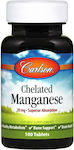 Carlson Labs Chelated Manganese 20mg 100 file